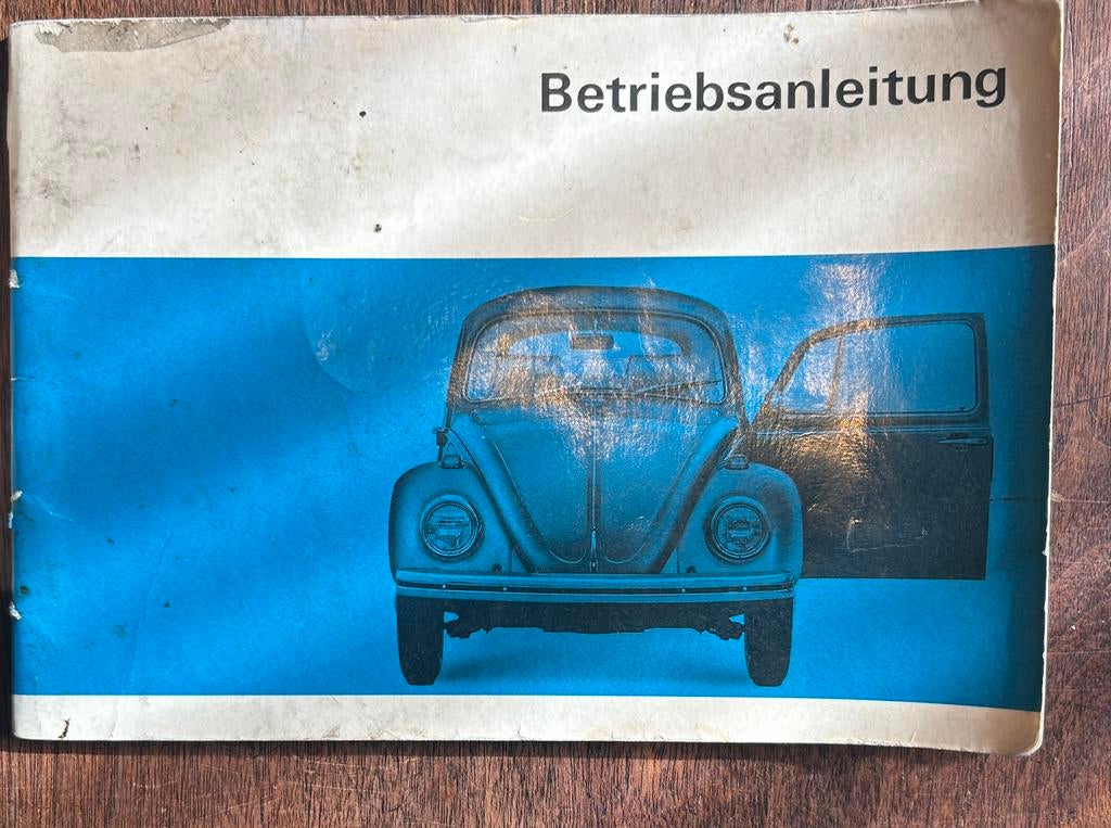 VW kever 1968, Auto diversen, Handleidingen en Instructieboekjes, Verzenden