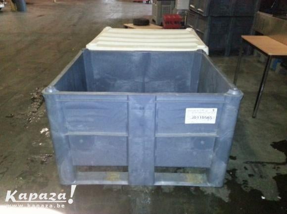 plastic-PVC kist + pallets plastiek-plastic-PVC- paletten I, Ophalen, Zo goed als nieuw