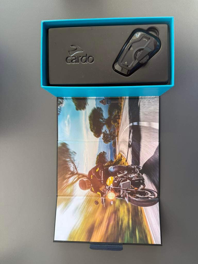 Cardo 1+, Motos, Enlèvement, Utilisé