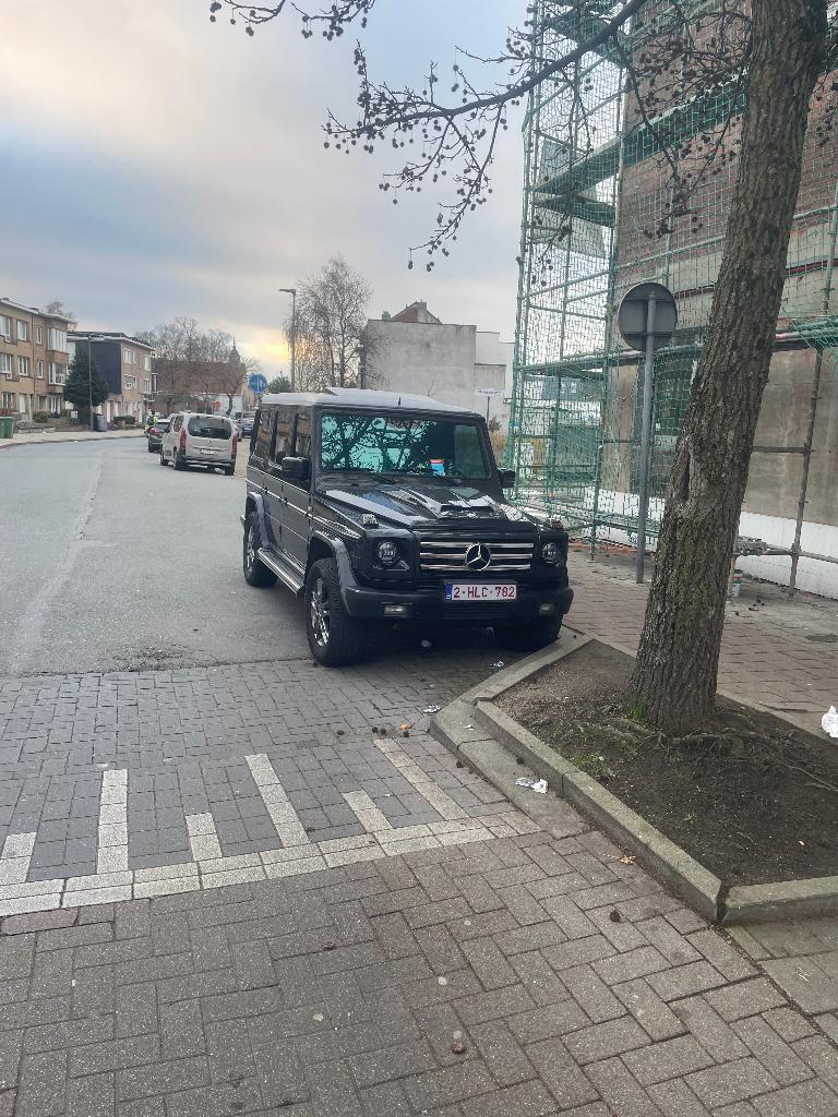 G 55 AMG lichte vrachtwagen, Autos, Mercedes-Benz, Particulier, Classe G, 4x4, ABS, Caméra de recul, Airbags, Air conditionné