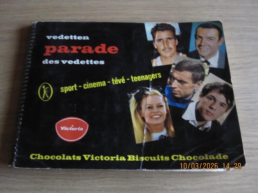 Oud vedetten parade prentenboek, Verzamelen, Ophalen of Verzenden