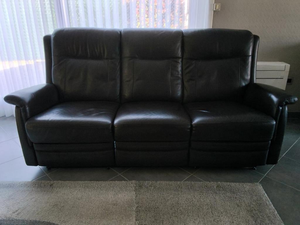 Lederen salon, Maison & Meubles, Enlèvement