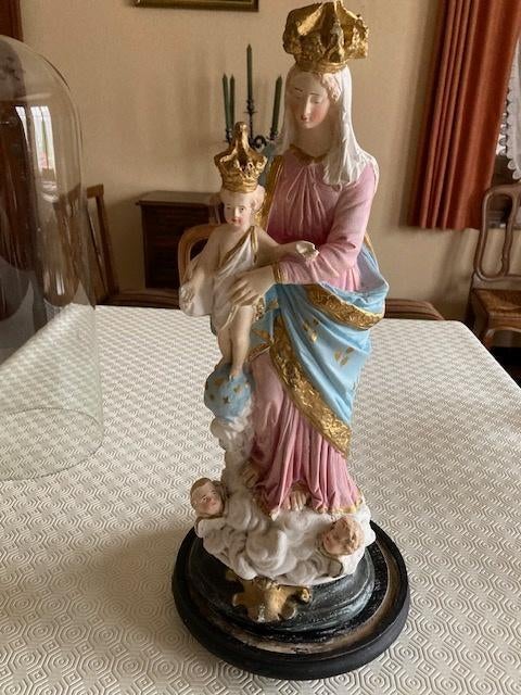 Mariabeeld onder stolp, Huis en Inrichting, Woonaccessoires | Stolpen, Ophalen, Gebruikt