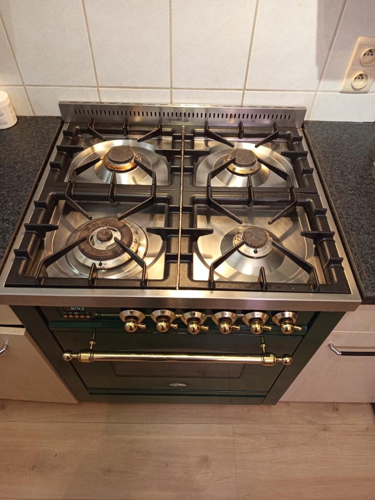 Boretti gasfornuis, Ophalen, Gebruikt, 60 cm of meer, 4 kookzones