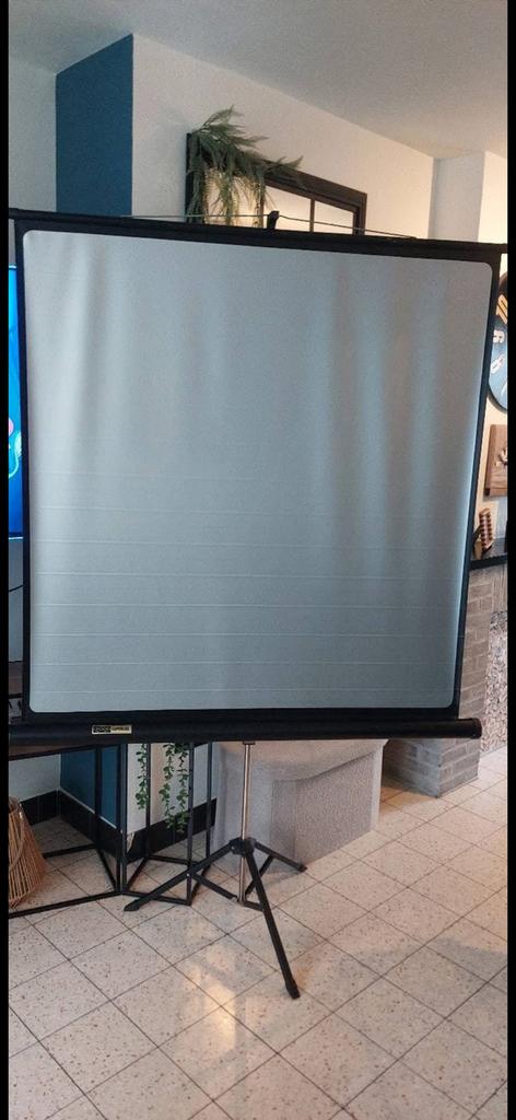 Ecran de projection portable, TV, Hi-fi & Vidéo, Enlèvement, Comme neuf