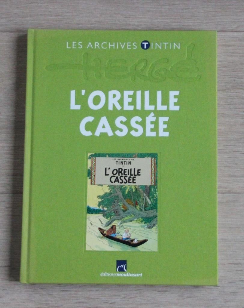 Les archives de Tintin et L'oreille cassée Hergé Kuifje, Verzamelen, Stripfiguren, Zo goed als nieuw, Kuifje, Verzenden