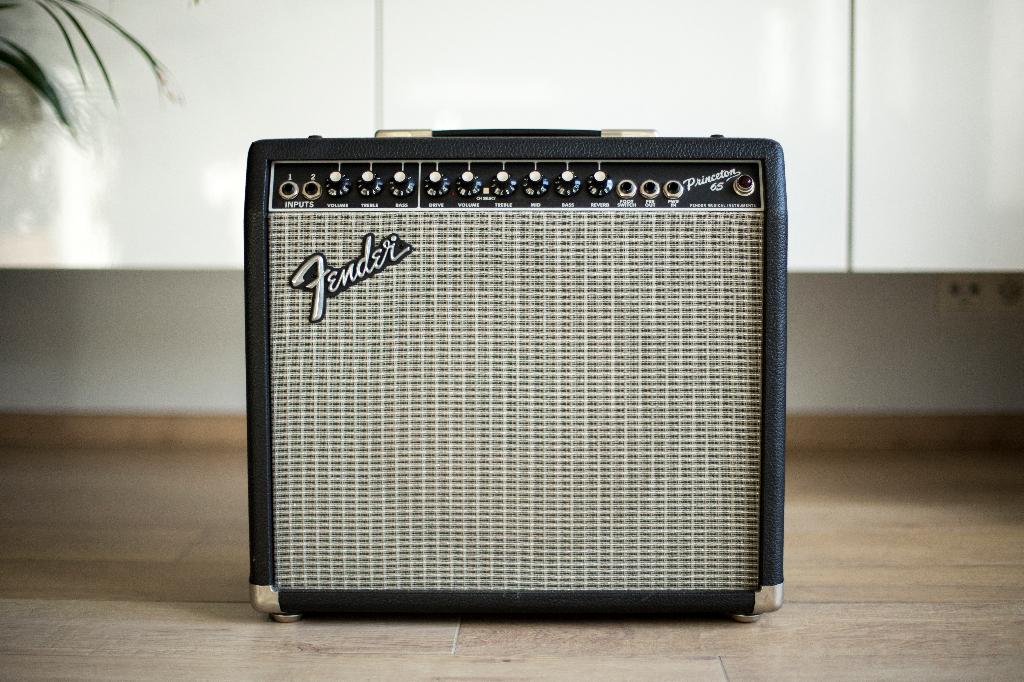 Fender Princeton 65 - opknapper, incl. footswitch, Muziek en Instrumenten, Ophalen, Gebruikt