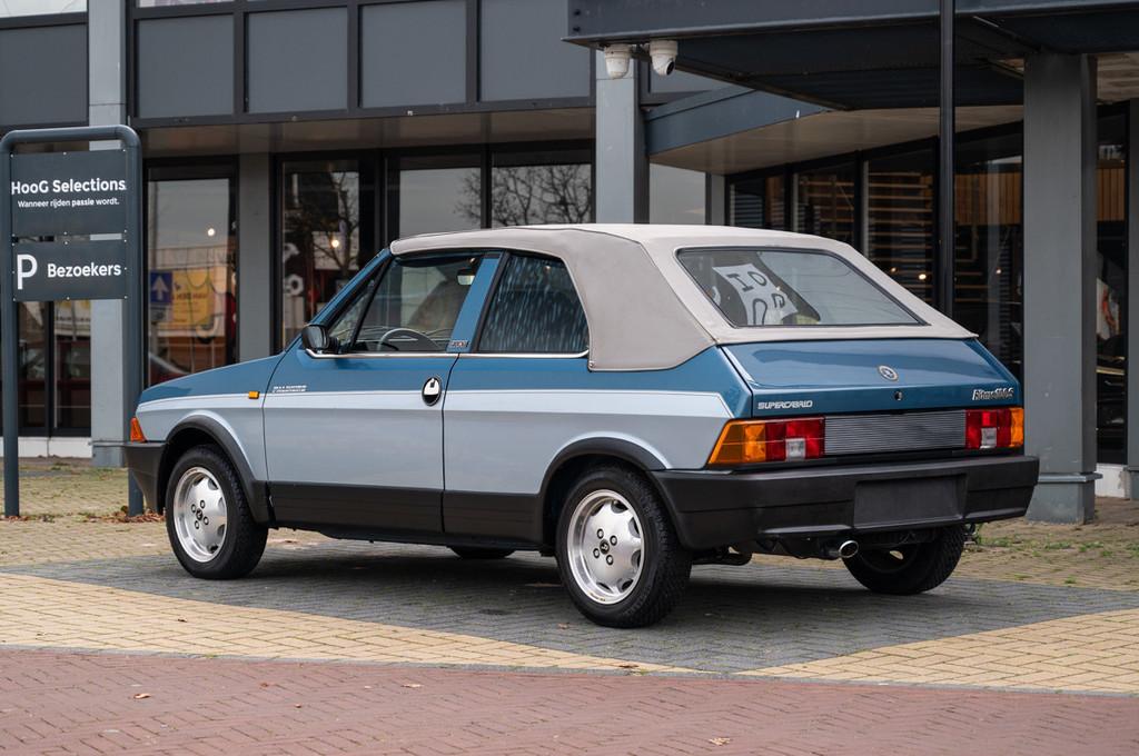 Fiat Ritmo Super Cabrio 100S (bj 1985), 4 zetels, Cabriolet, Blauw, Bedrijf