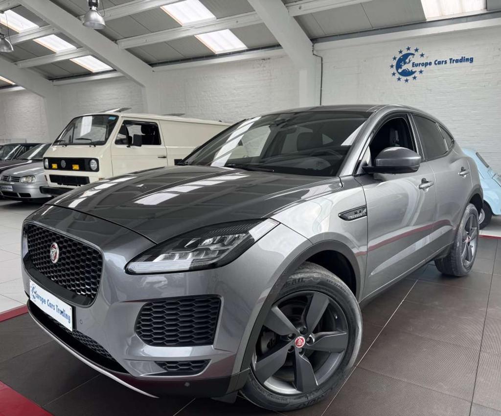 Jaguar E-Pace D150 1ÈRE MAIN BOITE AUTO GAR 12M (bj 2020), Auto's, Jaguar, Automaat, 158 g/km, Gebruikt, Zwart