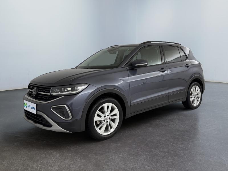 Volkswagen T-Cross Life*Boite auto*Carplay*Caméra*IQ lights, Autos, Volkswagen, Argent ou Gris, Entreprise, 116 ch, 5 portes