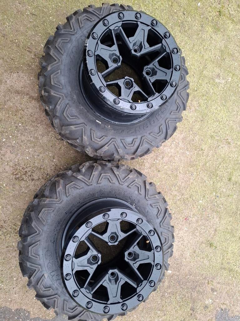 Can am velgen set ( beadlock), Motoren, Ophalen, Gebruikt