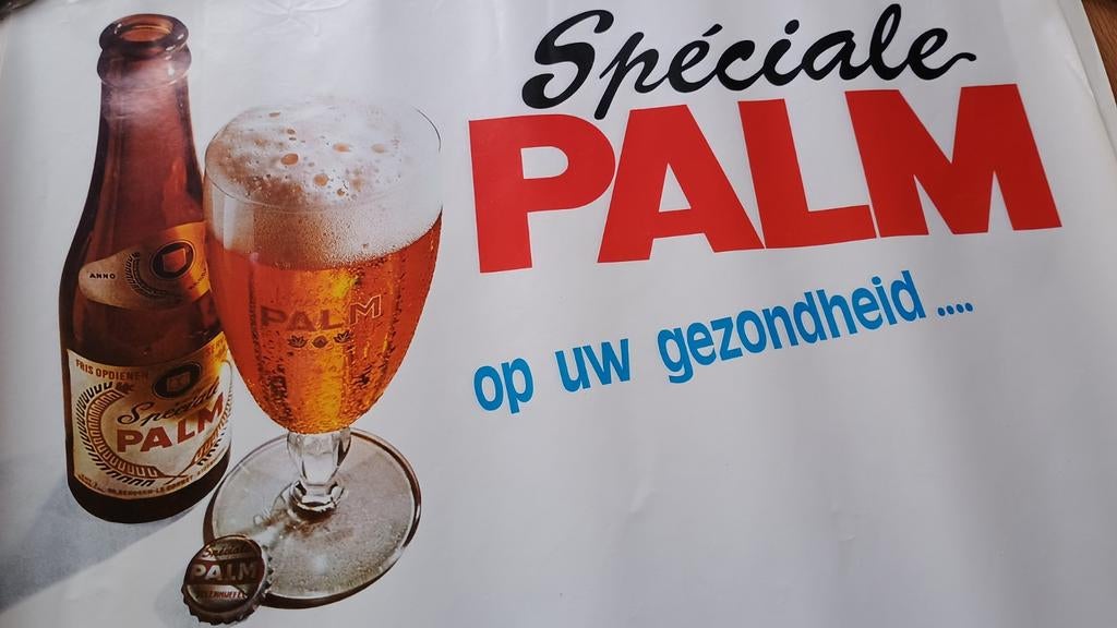 Speciale PALM affiches - jaren 70, Verzamelen, Biermerken, Ophalen of Verzenden, Palm