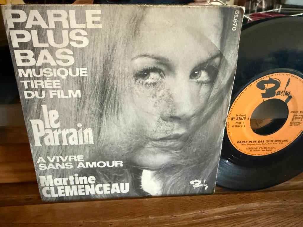 Parle Plus Bas……Le Parrain, Cd's en Dvd's, Vinyl Singles, Filmmuziek en Soundtracks, 7 inch, Single, Ophalen of Verzenden