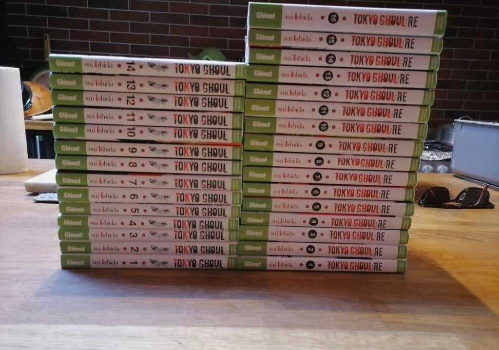 Tokyo Ghoul, Boeken, Complete serie of reeks, Ophalen, Zo goed als nieuw, Europa