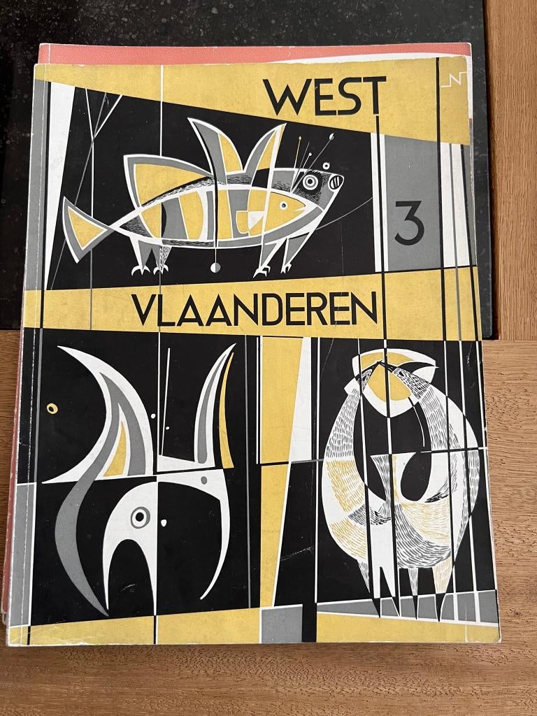 4 vintage boekjes, West-Vlaanderen. Uitgave van het Christ, Ophalen of Verzenden, 1940 tot 1960, Tijdschrift