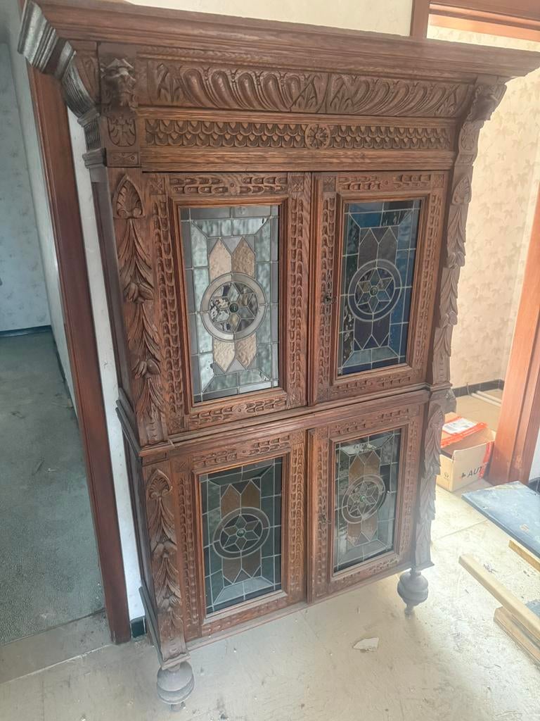 Antieke kast te koop, Antiek en Kunst, Antiek | Meubels | Kasten, Ophalen