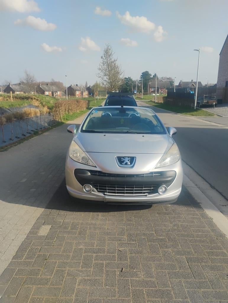 peugeot 207CC CABRIOLET, Voorwielaandrijving, 4 zetels, Stof, Zwart
