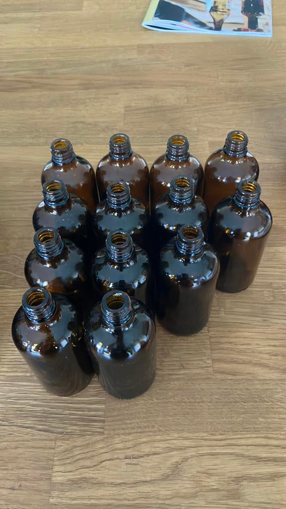 Kleine glazen apothekersflessen, Antiek en Kunst, Ophalen