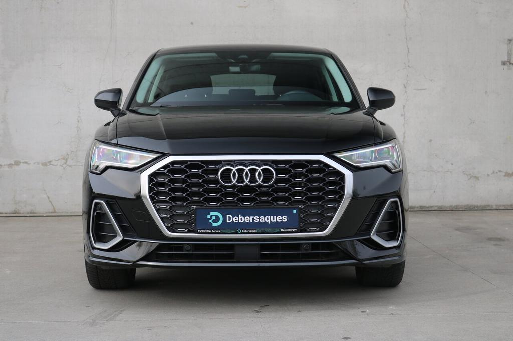 Audi Q3 SPORTBACK 1.5 TSI NAVI PSENS DIGITAL COCKPIT, Auto's, Audi, 1498 cc, 4 cilinders, 0 kg, Zwart
