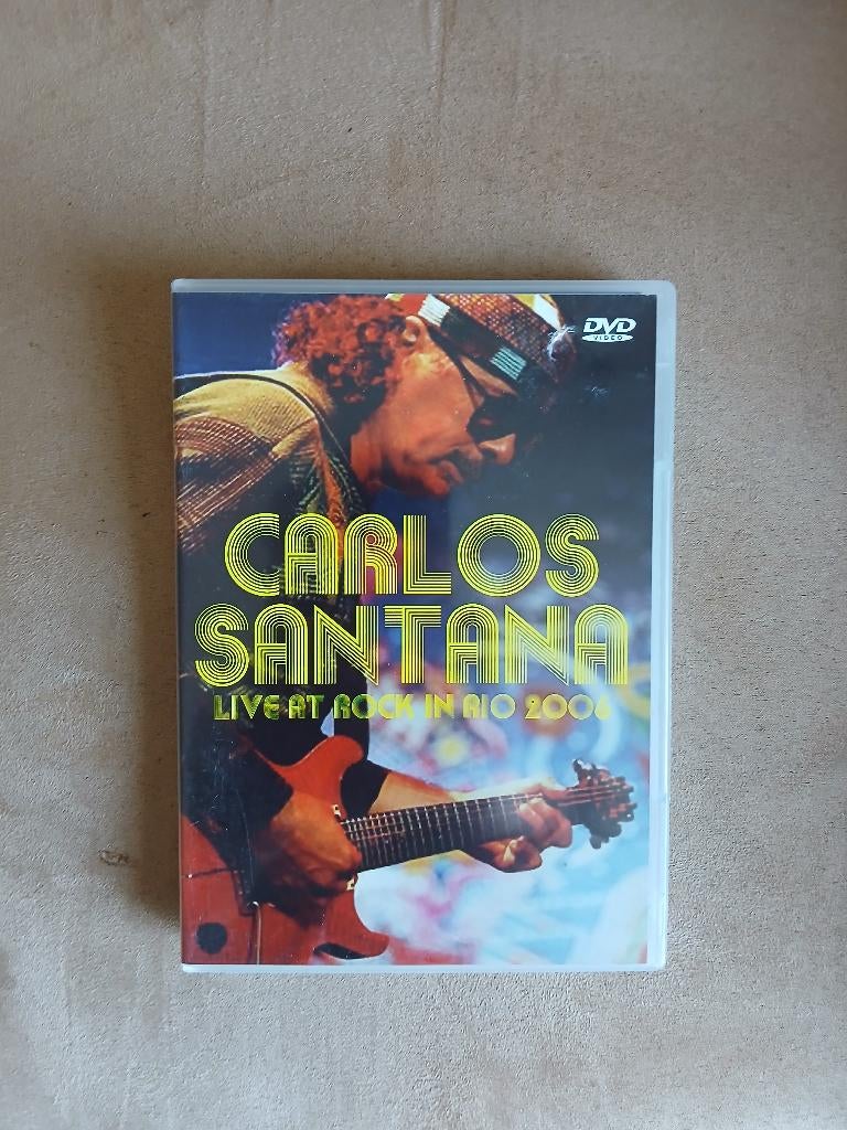 Carlos Santana Live op Rock in Rio 2006, Cd's en Dvd's, Vanaf 12 jaar, Verzenden, Gebruikt, Muziek en Concerten