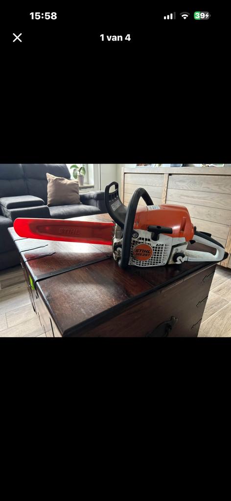 Kettingzaag, Ophalen, Zo goed als nieuw, Kettingzaag