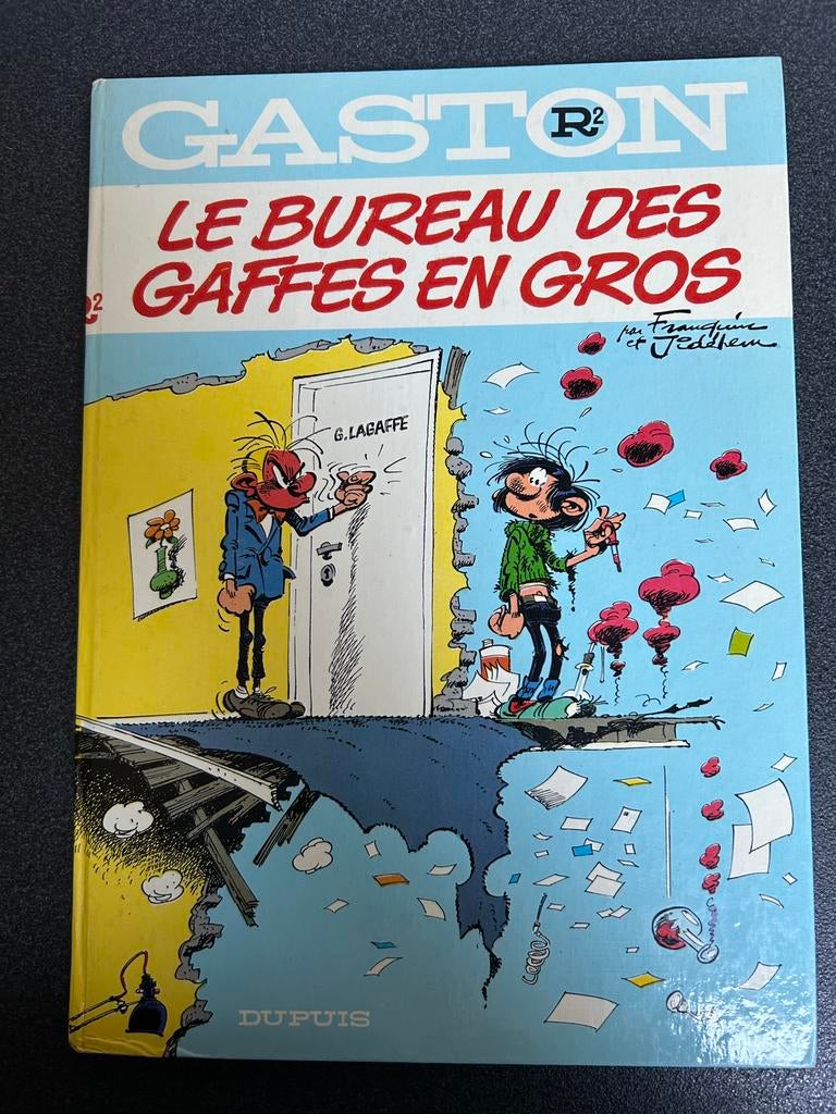 Gaston R2 Le Bureau des Gaffes en Gros EO BDM 300€ 1972  TBE, Enlèvement ou Envoi, Comme neuf