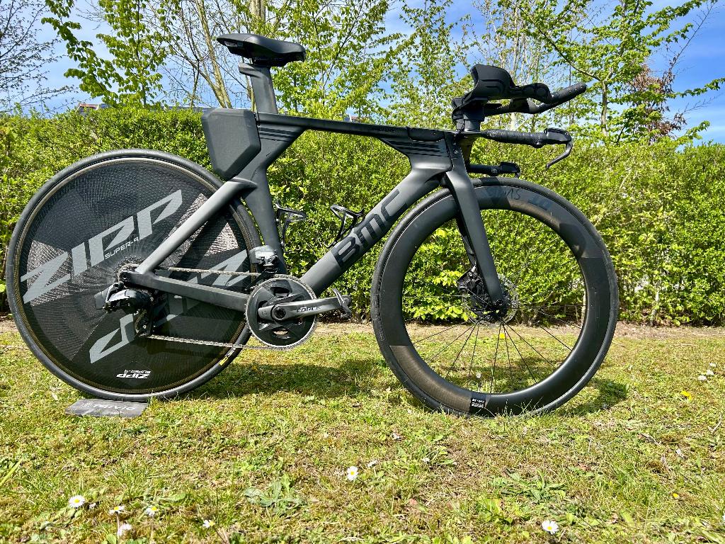 Vélo BMC Time Machine Disc Triathlon/Time Trial + Amélior., Enlèvement, Comme neuf, Autres types