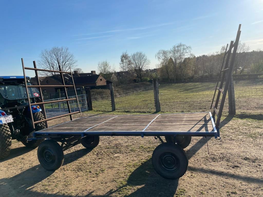 Hooiwagen / plattewagen, Zakelijke goederen, Ophalen