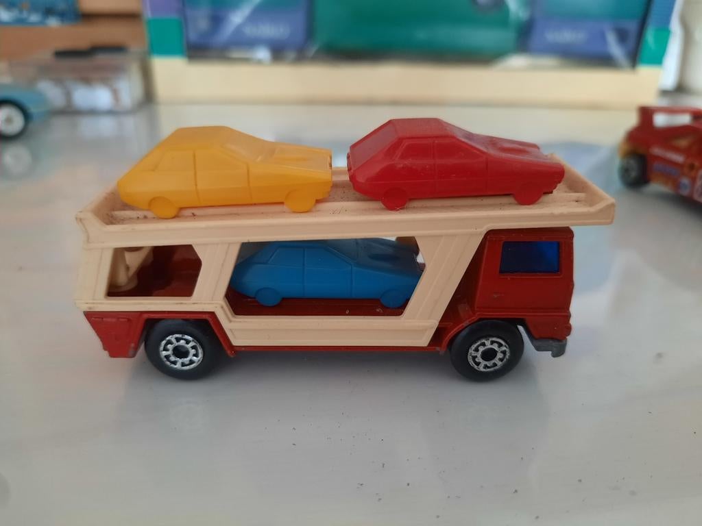 Porte-voitures Matchbox Superfast, Enlèvement ou Envoi, Utilisé, Bus ou Camion