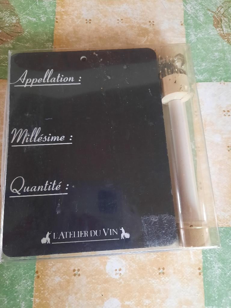 l' atelier du vin markeerkaart nieuw voor de wijnliefhebber, Verzamelen, Ophalen of Verzenden, Nieuw