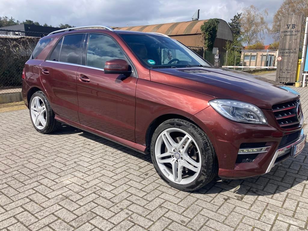 Mercedes ML 350, Auto's, Automaat, Monovolume, Beige, Bruin