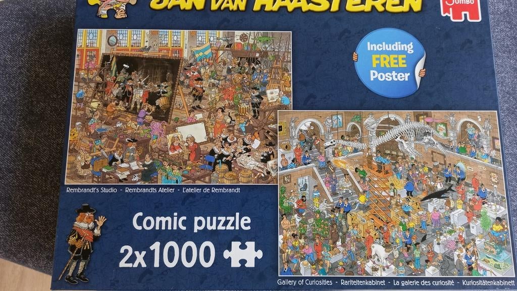 Puzzel jan van haasteren, Hobby en Vrije tijd, Denksport en Puzzels, Ophalen