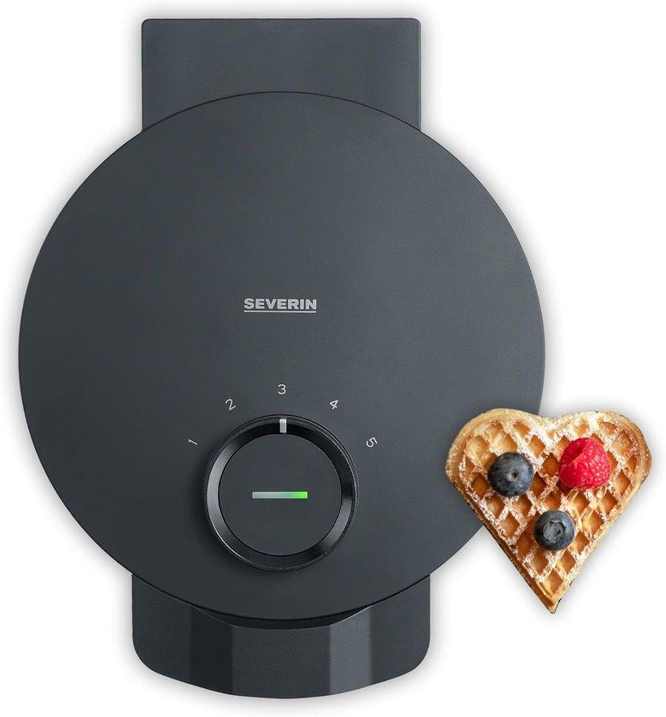 gaufrier | gaufres en forme de cœur | LIVRAISON GRATUITE, Neuf, -, -, SEVERIN