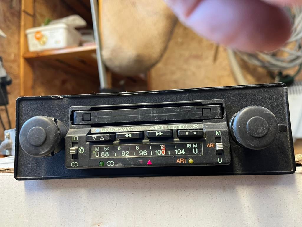 Blaupunkt Wien retro autoradio, Auto diversen, Ophalen of Verzenden, Gebruikt
