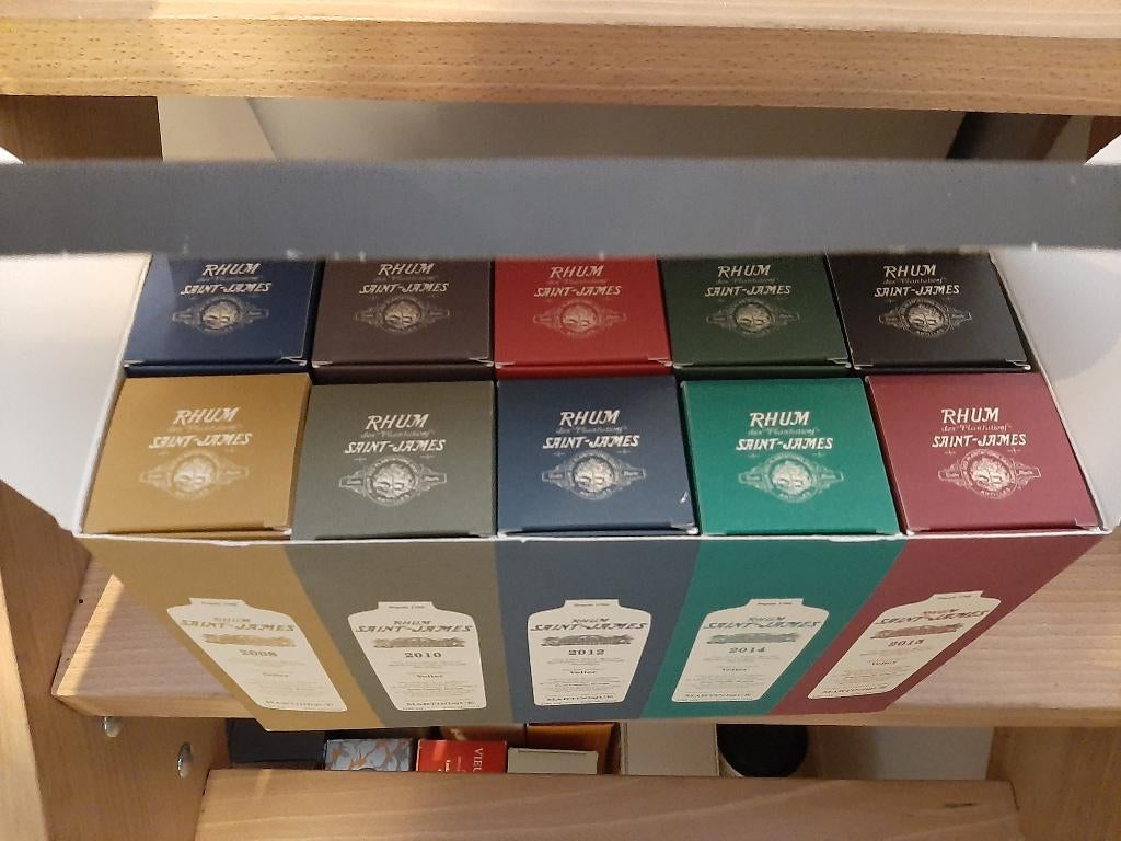 PROMO Rhum Saint James Velier série vertical, Enlèvement ou Envoi, Pleine