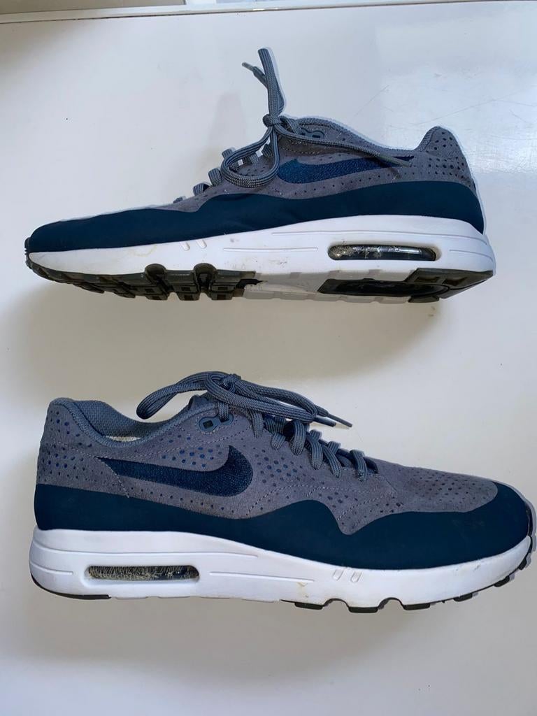 Nike Air Max 1 ultra 2.0 moire sneakers, Nike, Enlèvement, Porté, Bleu