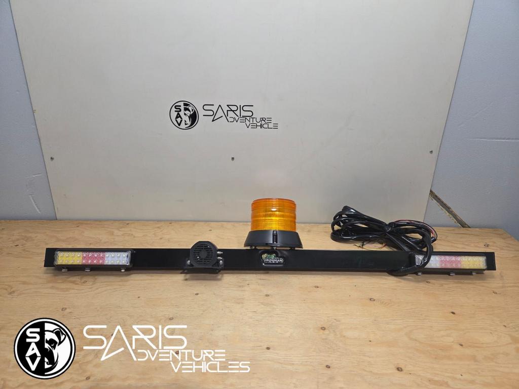 LED Light bar met zwaailicht en achteruitrijalarm, Auto diversen, Aanhangwagen-onderdelen, -, -, Nieuw, Ophalen of Verzenden