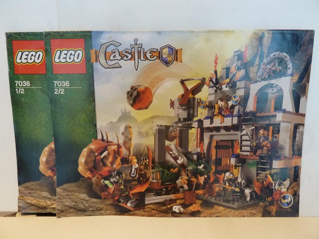 Lego Castle Fantasy Era 7036 Dwarves' Mine, Kinderen en Baby's, Ophalen of Verzenden, Zo goed als nieuw, Complete set, Lego