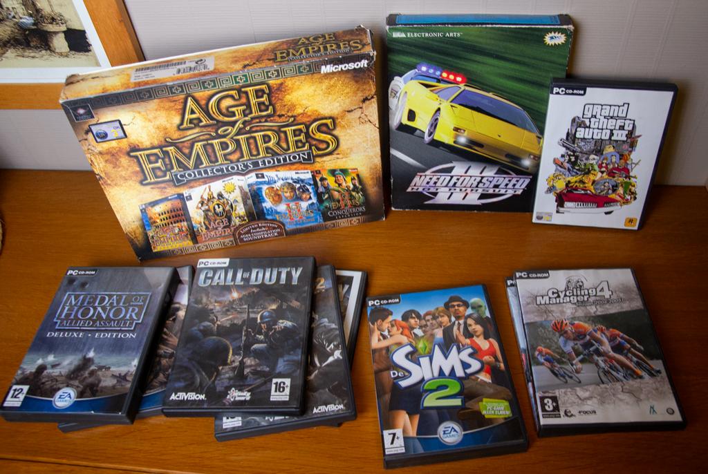 Collectie vintage pc games computer 125€, Games en Spelcomputers, Games | Pc, Ophalen of Verzenden, Nieuw