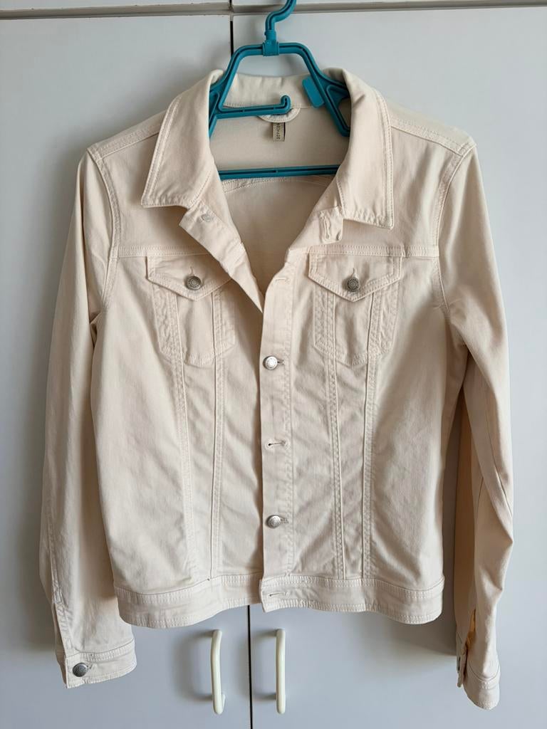 Jasje in jeans stof in prima staat, Kleding | Dames, Ophalen of Verzenden, Zo goed als nieuw, Maat 38/40 (M)