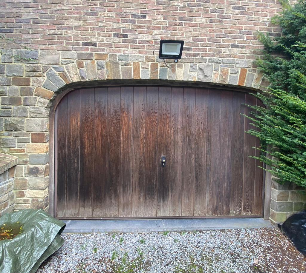 Porte de garage Hormann NON debordante, Bricolage & Construction, Comme neuf, Enlèvement, Autres types, Métal