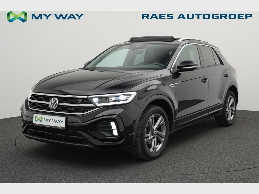 Volkswagen T-Roc T-Roc 1.0 TSI R-Line Business, Auto's, Volkswagen, Airbags, Zwart, Handgeschakeld, SUV of Terreinwagen