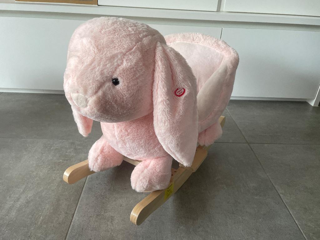 Hobbelpaard schommelpaard konijn, Ophalen, Nieuw