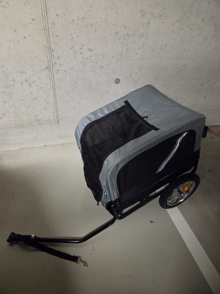 Remorque pour vélo pour chien, Enlèvement