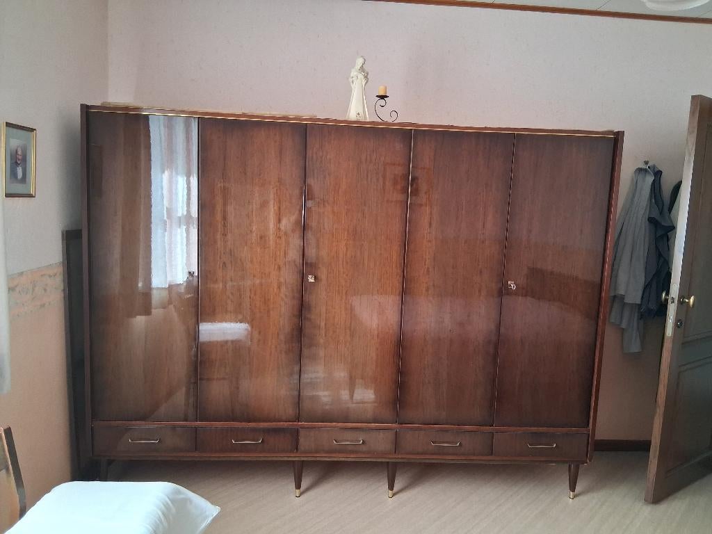 Vintage slaapkamer, Huis en Inrichting, Ophalen, Gebruikt, Twijfelaar, Vintage