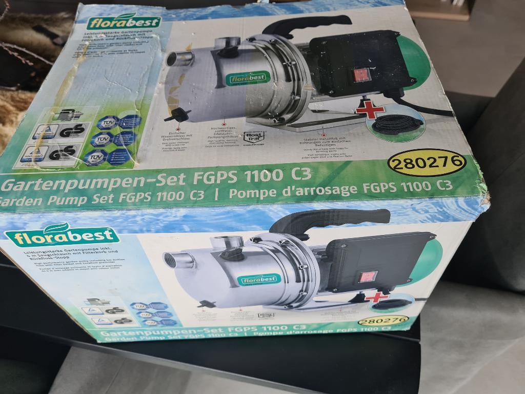 Florabest Tuinpompset, Tuin en Terras, Ophalen, Zo goed als nieuw, Elektrisch