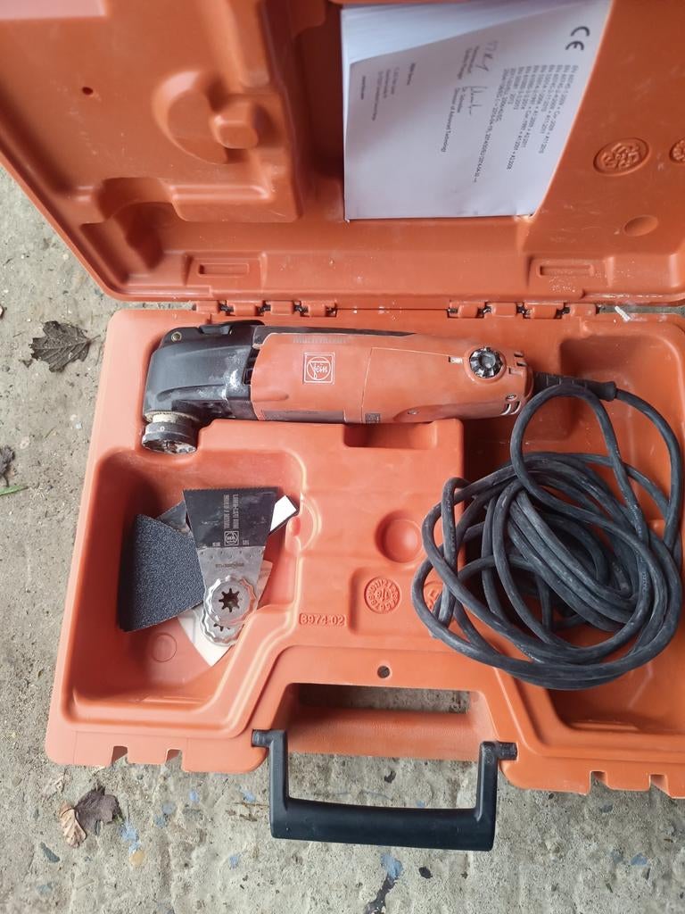 Fein multimaster, Ophalen, Zo goed als nieuw