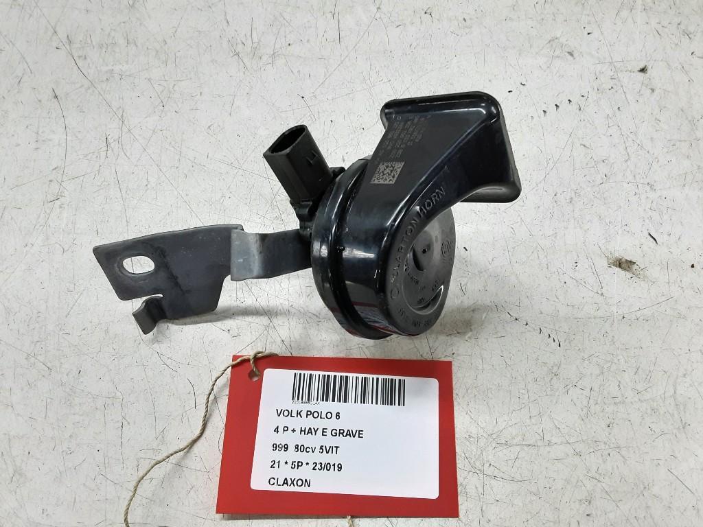 CLAXON Volkswagen Polo VI (AW1) (5Q0951221D), Gebruikt, Volkswagen, Mevr. I. Hauben, Rue de l'Espoir 34 34
4030  GRIVEGNÉE, BE