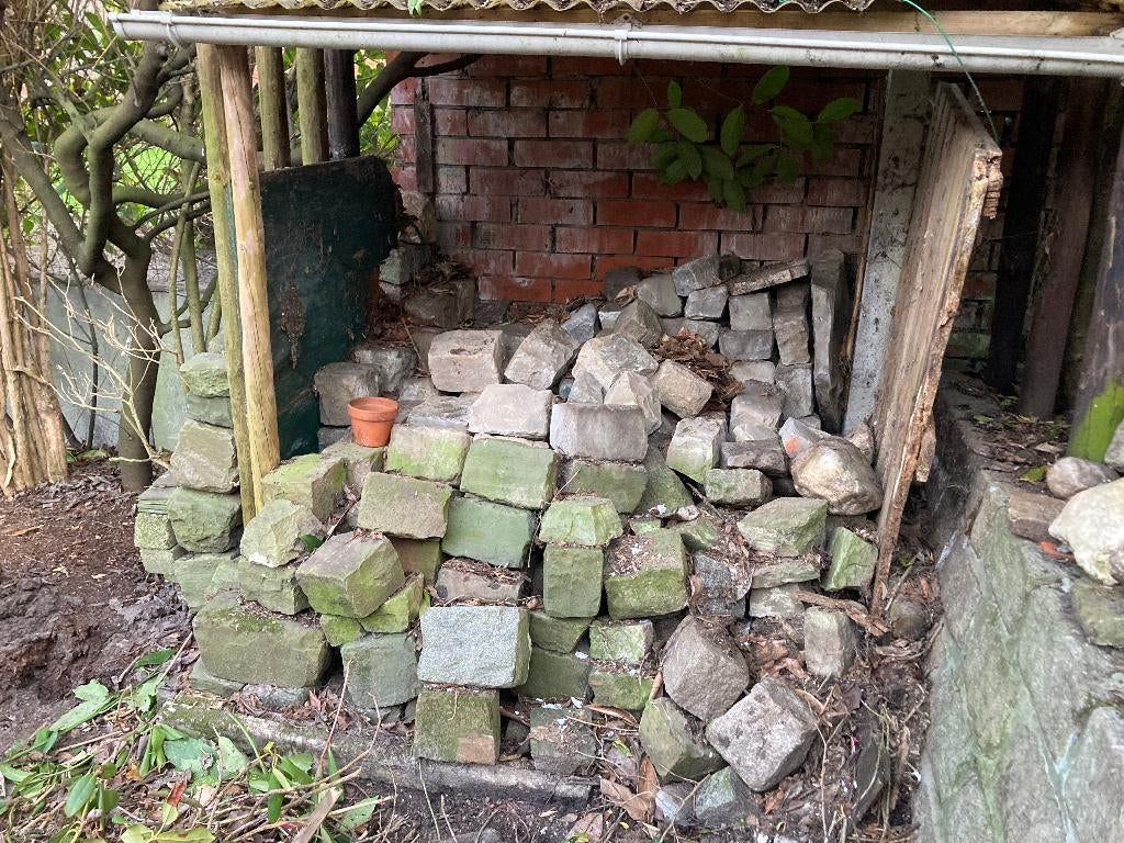 Klassieke kasseien, Tuin en Terras, Ophalen, Gebruikt, Natuursteen, Overige typen