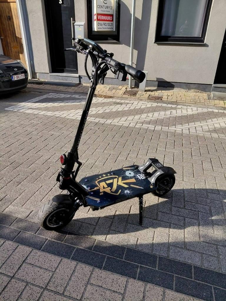 Elektrische step dueltron thunder 2, Ophalen